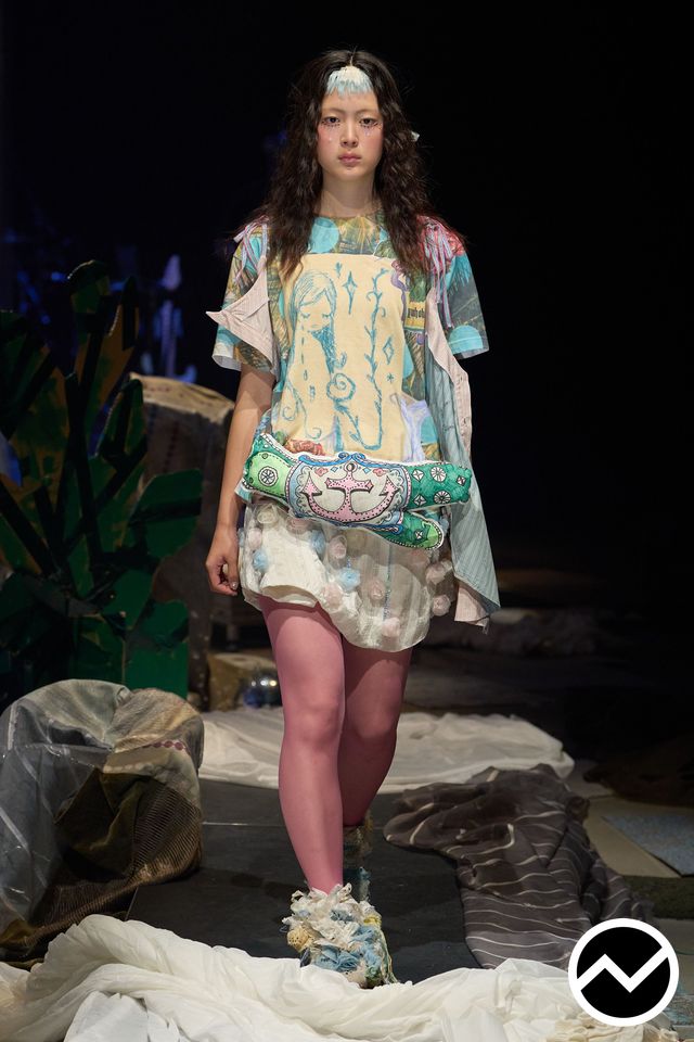 Yushokobayashi, Yushokobayashi SS27 womenswear, look 6
