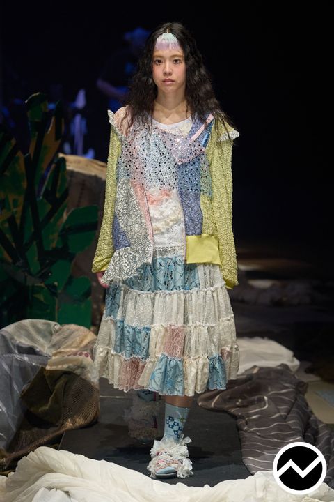 Yushokobayashi, SS27 womenswear, Coquette, look 8