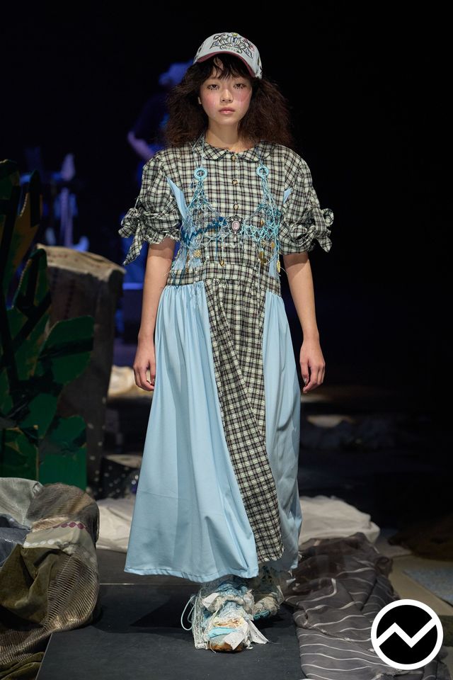 Yushokobayashi, SS27 womenswear, Maxi Dress, look 12