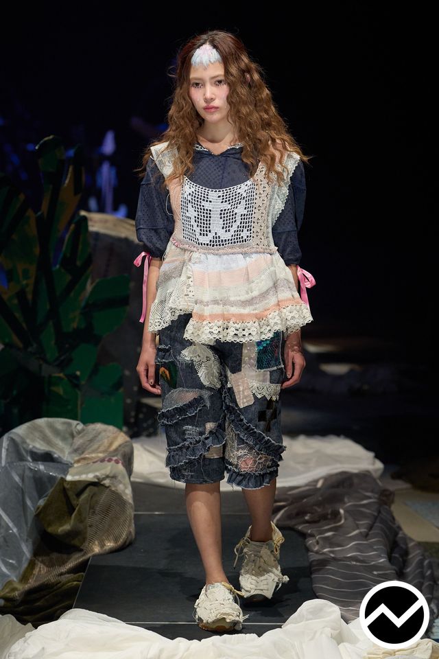 Yushokobayashi, Yushokobayashi SS27 womenswear, look 13