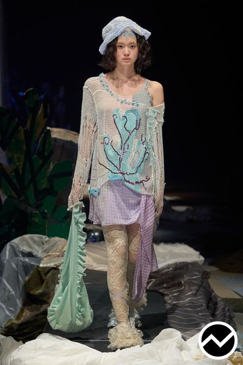 Yushokobayashi, SS27 womenswear, Mermaidcore, look 14